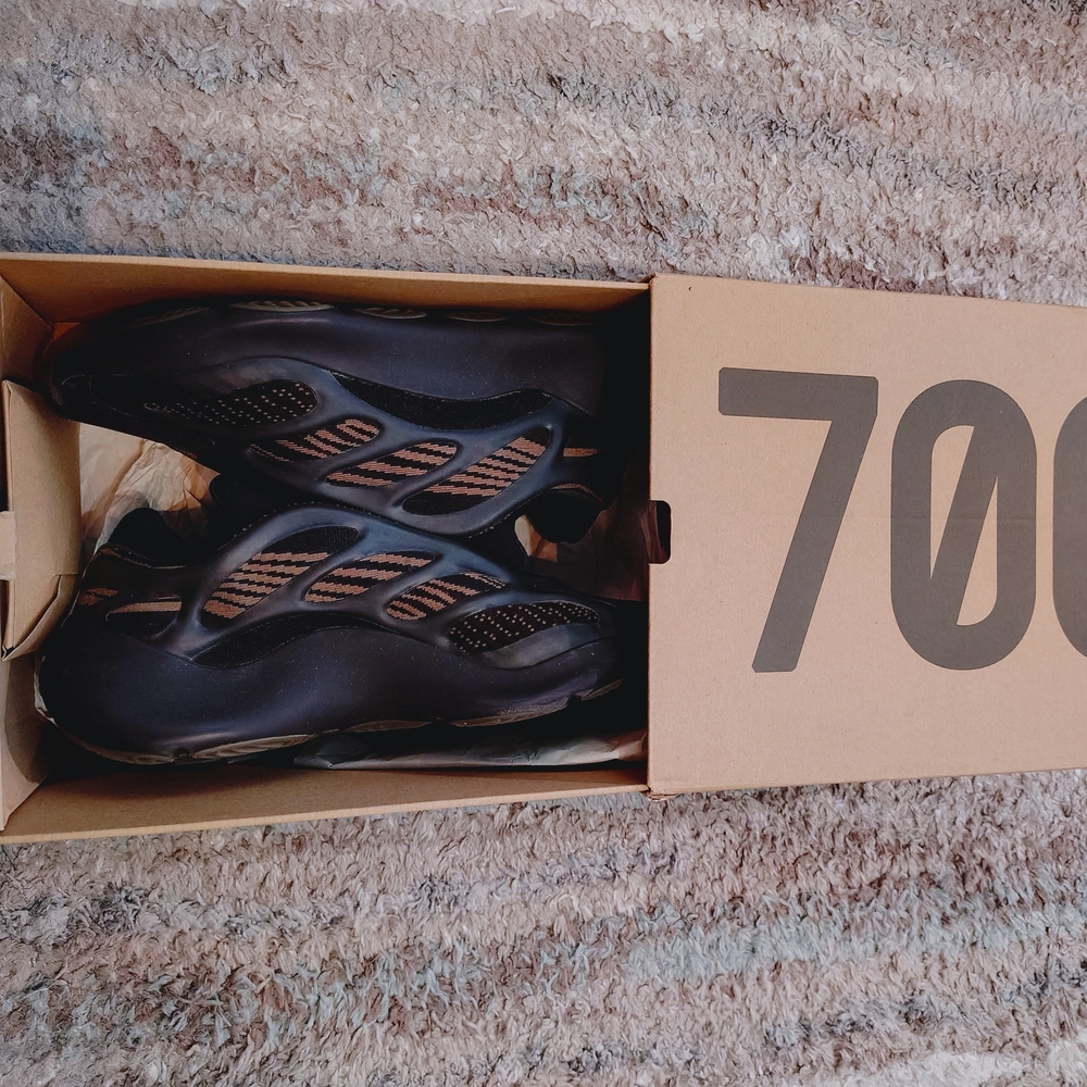 Yeezy 700 Black and Brown Sneakers